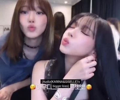 kissing