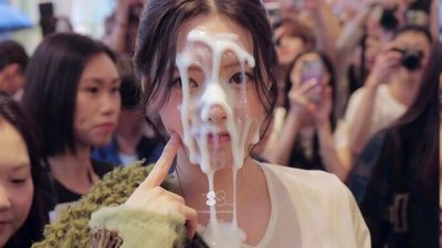 Yuna - bukkake